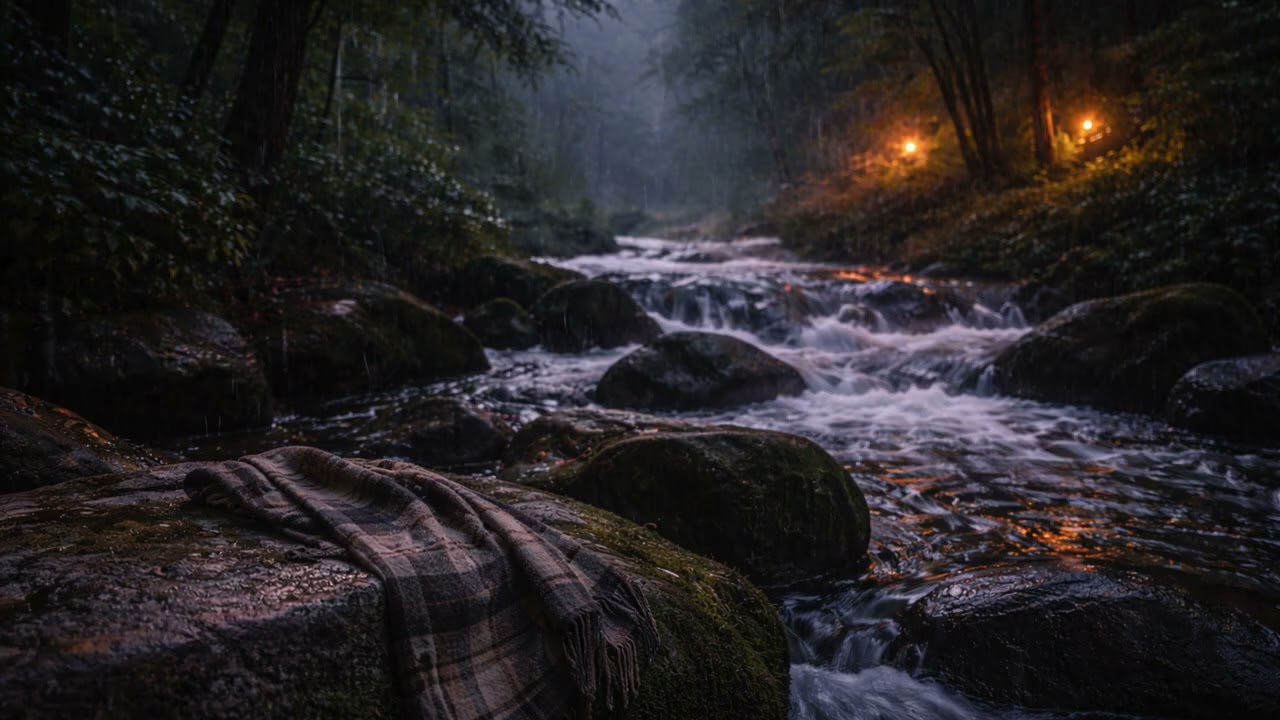 静かな時間に流れる雨音｜リラックス・集中BGM / Gentle Rain Sounds for Relaxation & Focus【2時間】