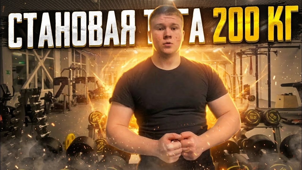 СТАНОВАЯ ТЯГА 200 КГ