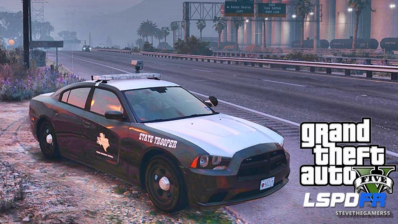 LSPDFR #598 Техасский патруль полиции штата!! (GTA 5 Real Life Police Mod для ПК)