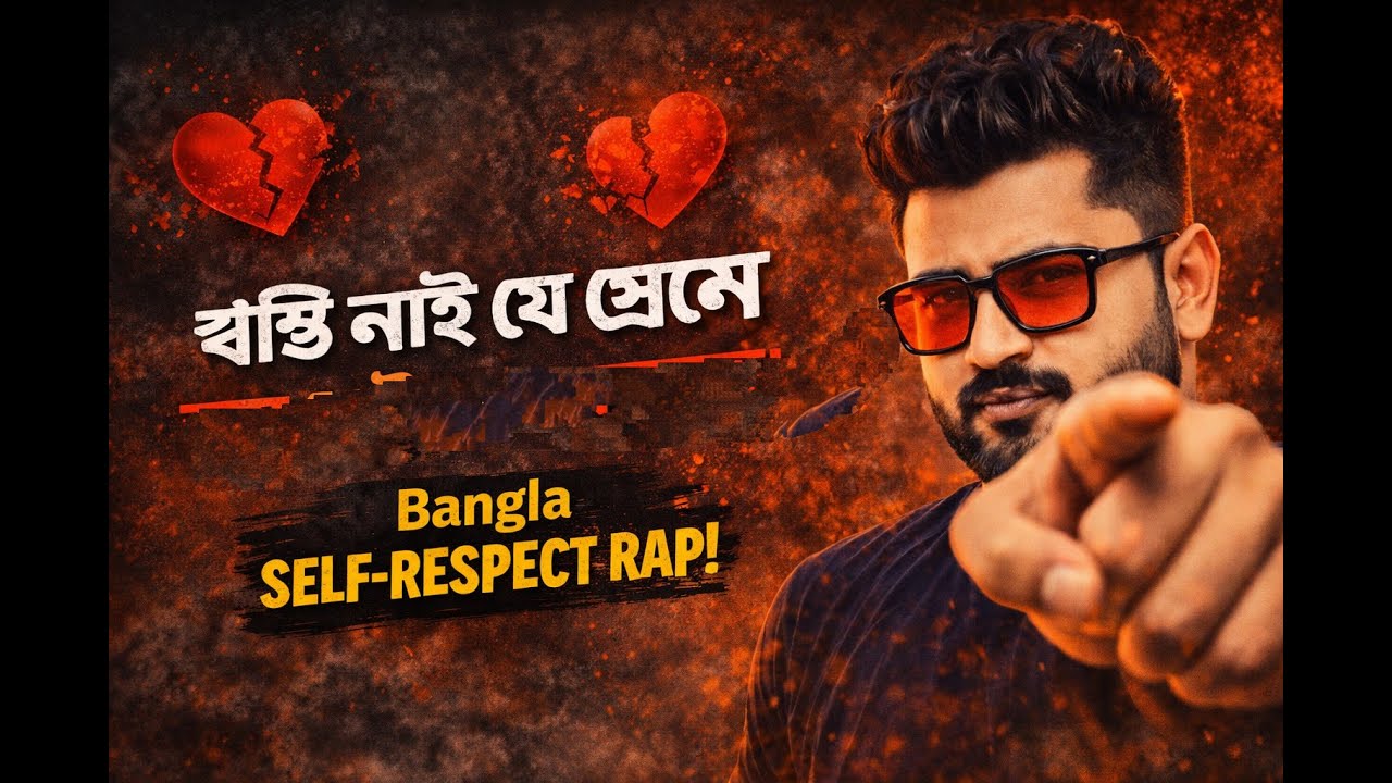 যেই প্রেম স্বস্তি না দেয়|| Bangla RAP Song.#breakup #heartbreaking