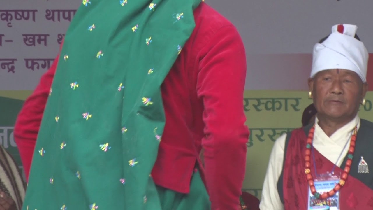 myagdi ko beni ma aayojit magar samudaayko purkhyauli nach ma pratham huna safal purkhyouli nach