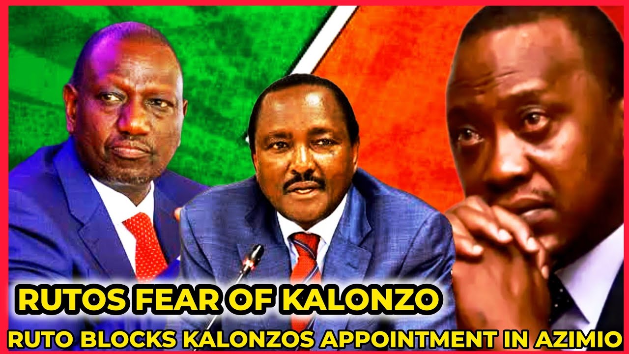 RUTOS FEAR OF KALONZO; Blocks Kalonzos Appointment As Azimio Party Leader🚨