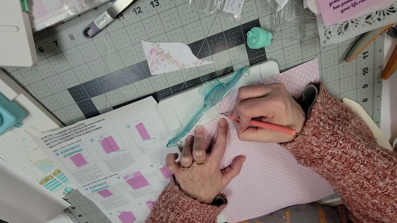 Using Punch Boards - Create A Slimline Card With Envelope