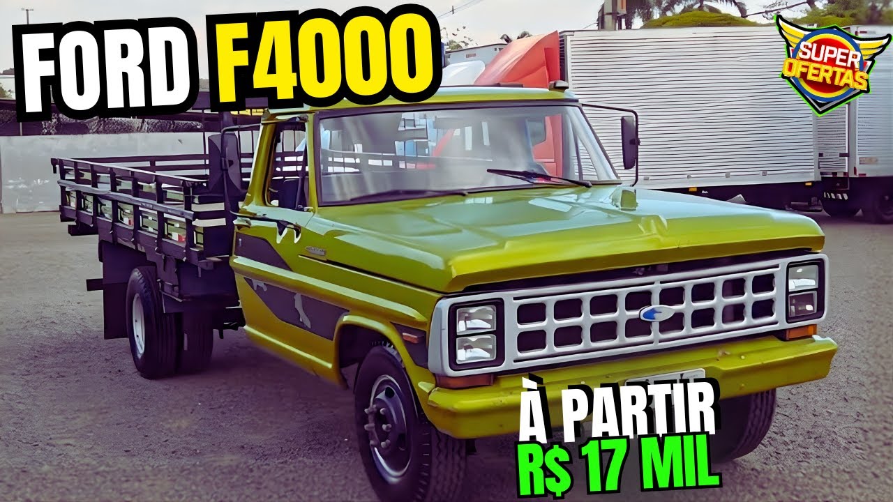 FORD F4000 QUALIFICADO e BARATO a VENDA à PARTIR DE 17 MIL #ford #f4000 #qualificado