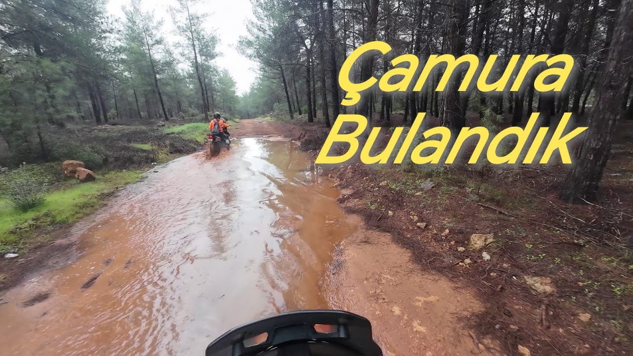 ÇAMURDA SAVAŞ | 2 KTM 890 R ile Lyrboton–Isparta Yolu