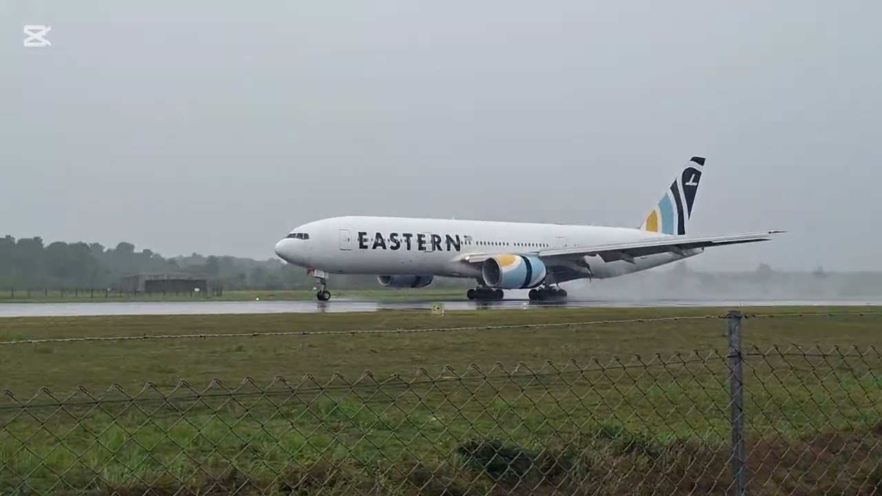 Planespotting at the Johan Adolf Pengel International Airport (This was February 1st, 2026)
