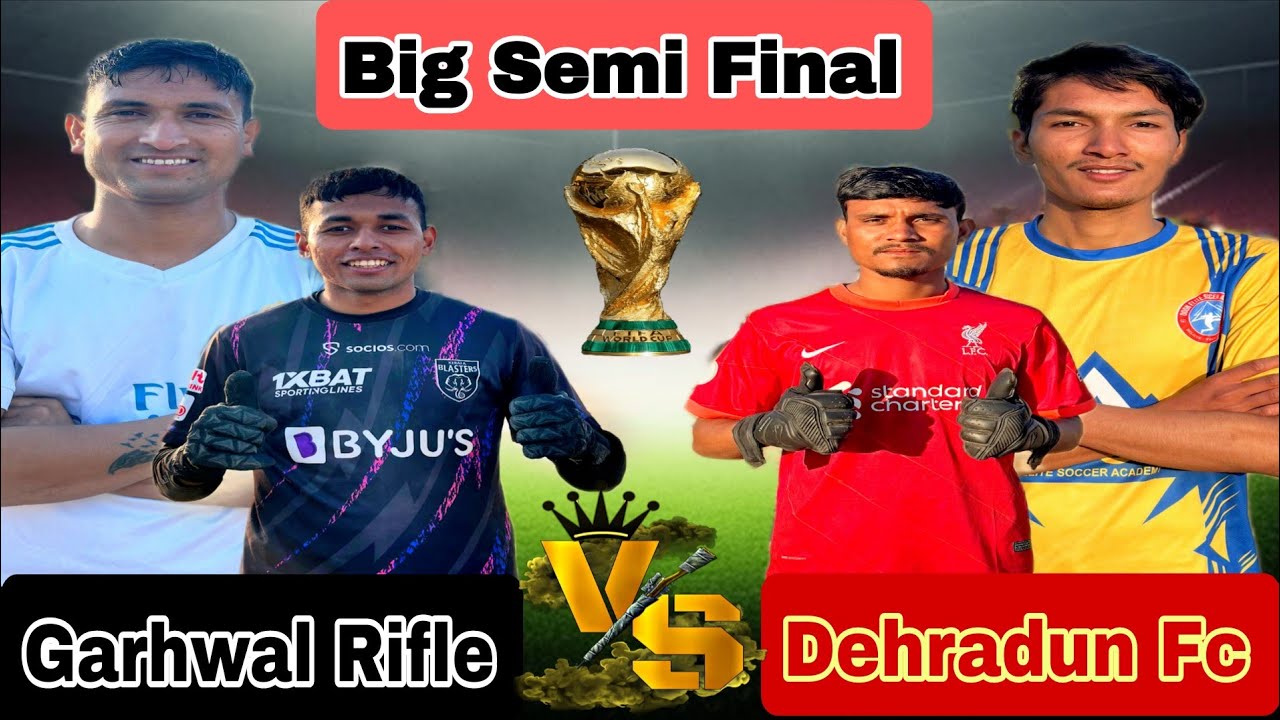 Big Semi Final, Kot Football Tournament || Garhwal Rifle Vs Dehradun Fc || Mountain King 👑