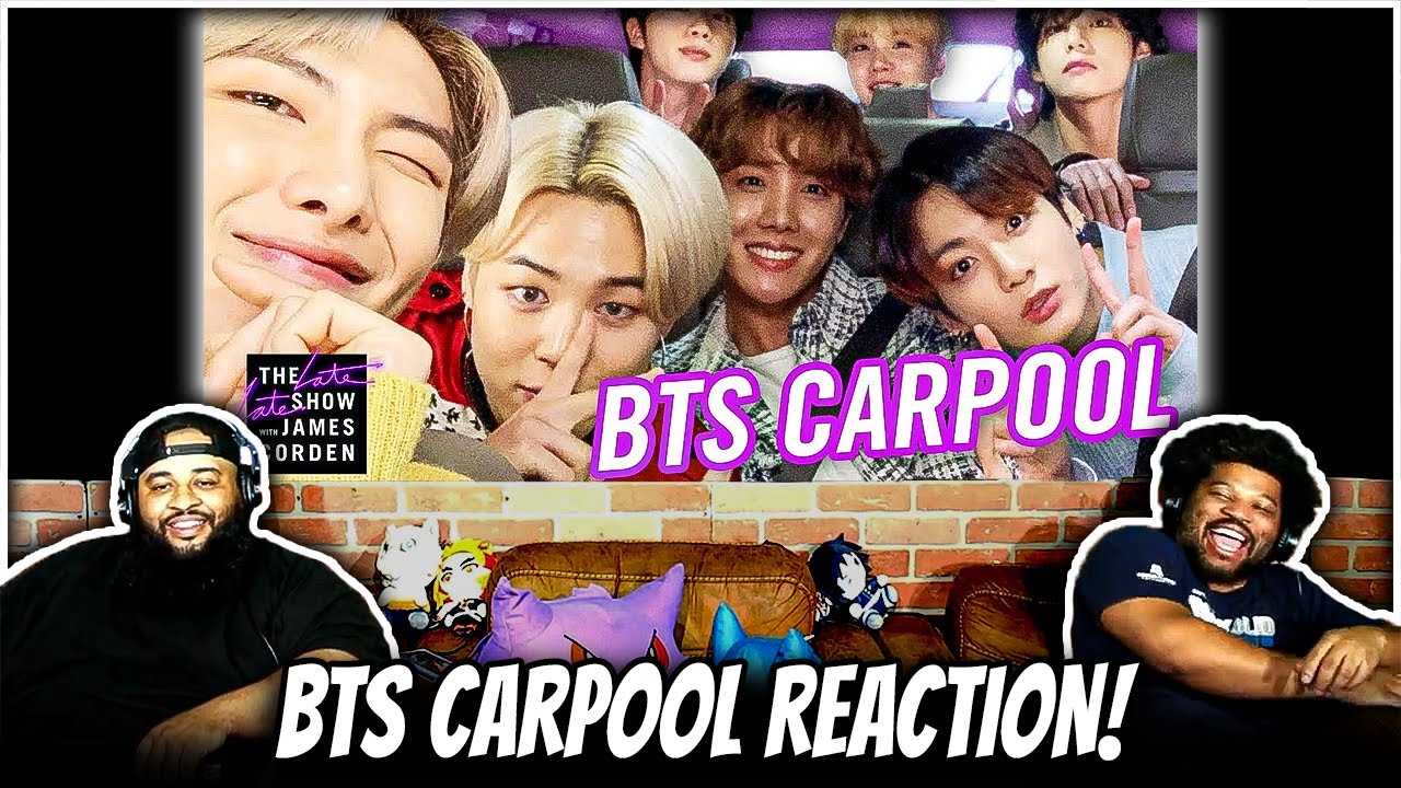 РЕАКЦИЯ BTS Carpool Karaoke!