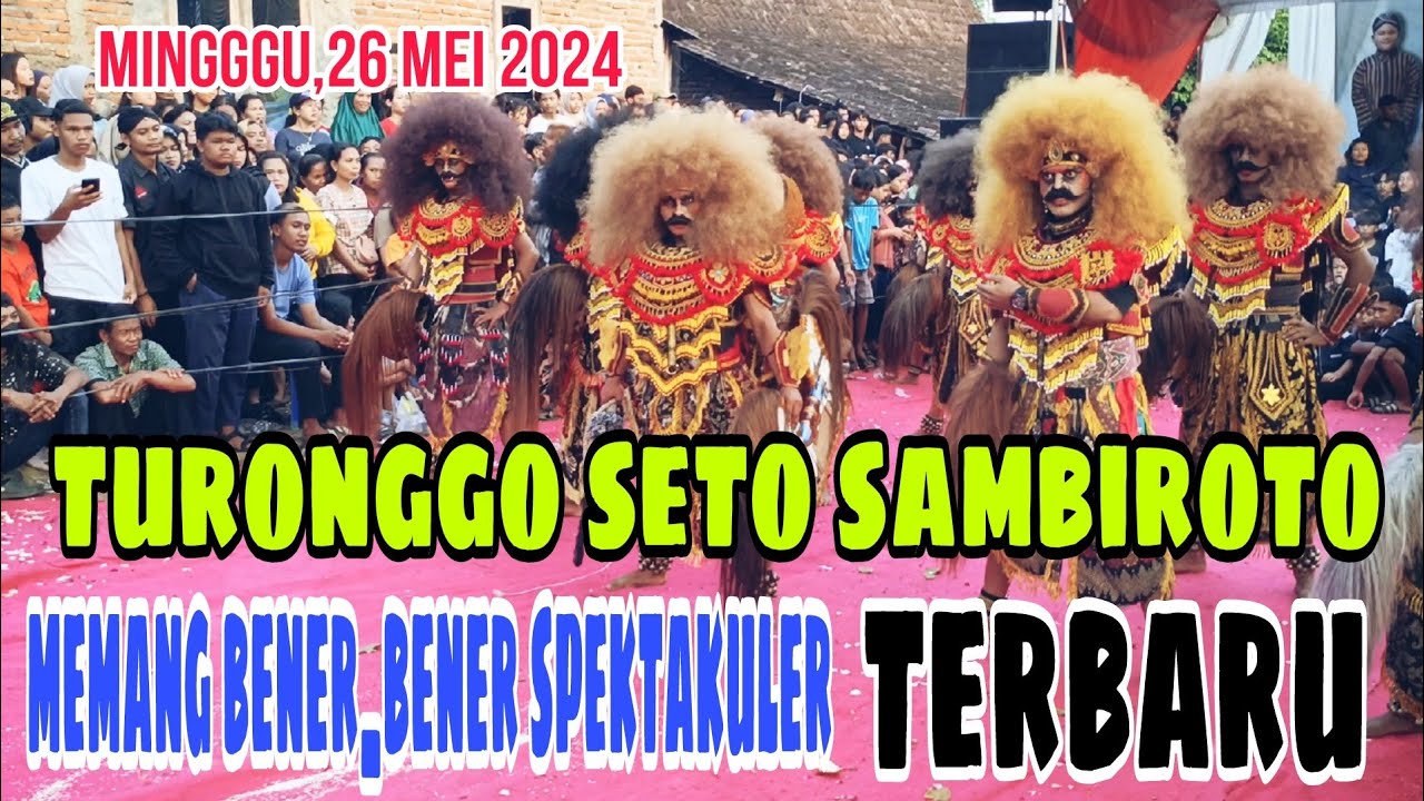 26 Mei 2024/tarian masal Turonggo seto sambiroto/live didusun watu ambeng pringapus/terbaru