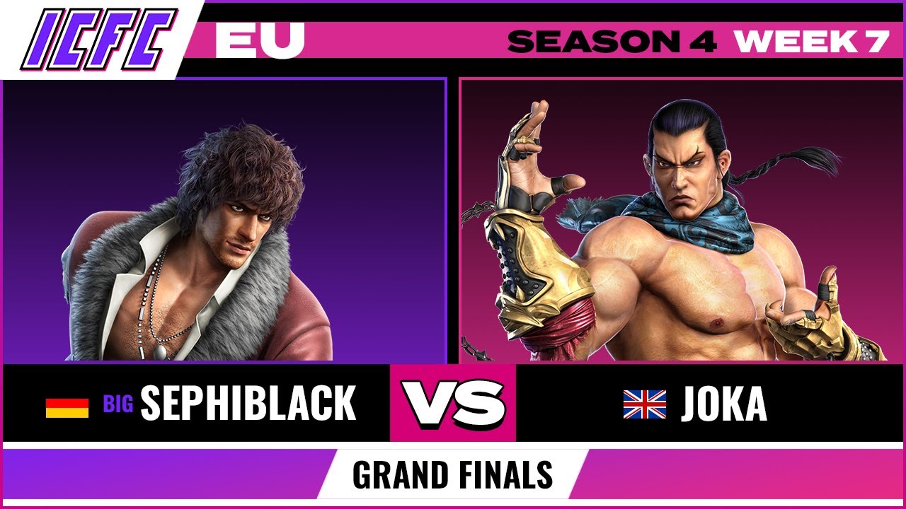 Sephiblack (Miguel) vs. Joka (Feng) Grand Finals - ICFC EU Tekken 7 Season 4 Week 7