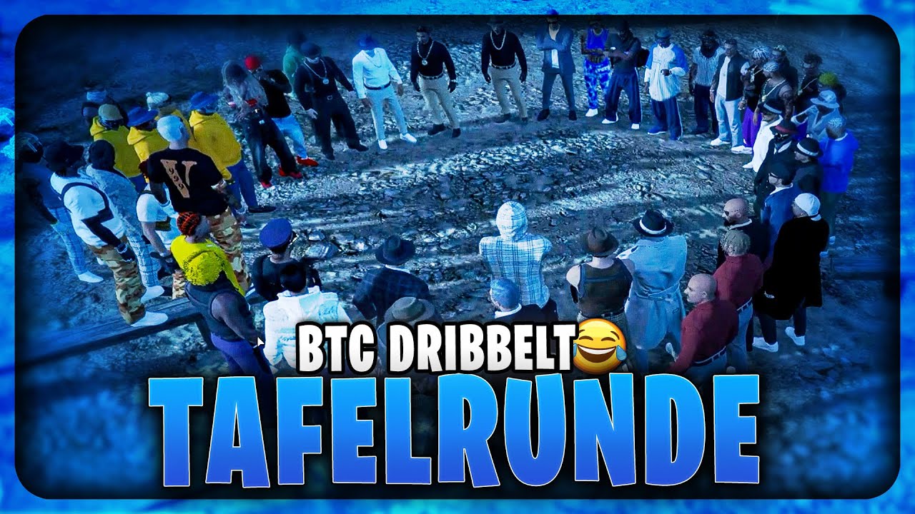 BTC DRIBBELT TAFELRUNDE 🤯😂 • GTA RP • AbuGoku9999