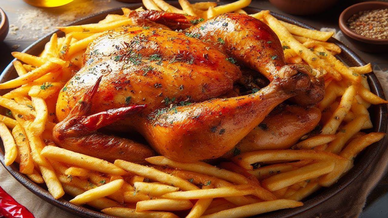 مرغ گریل شده با طعمی بی نظیر 👌