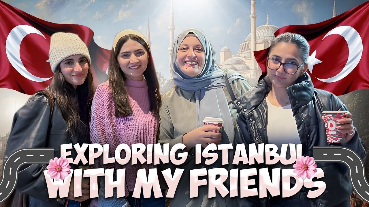 SPECIAL GUEST FROM PAKISTAN 🇵🇰 | SHOPPING IN TAKSIM and GUEST TRY TURKISH FOOD 🍱 
