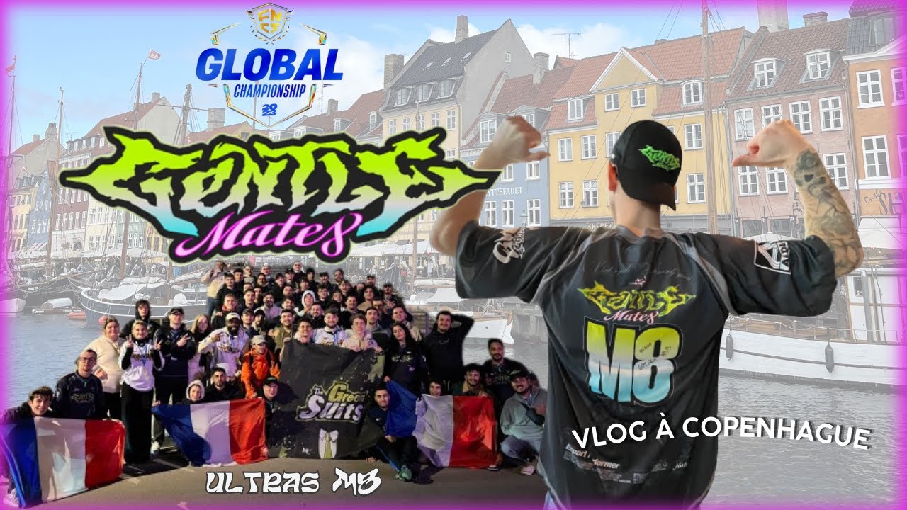 Vlog des Ultras à Copenhague pour la World Cup de Fortnite ! 💚