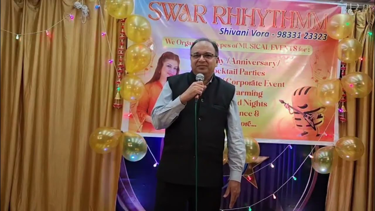 Ye Jo Mohabbat Hai by Nayan Mehta | Karaoke | Swar Rhhythmm Karaoke Show
