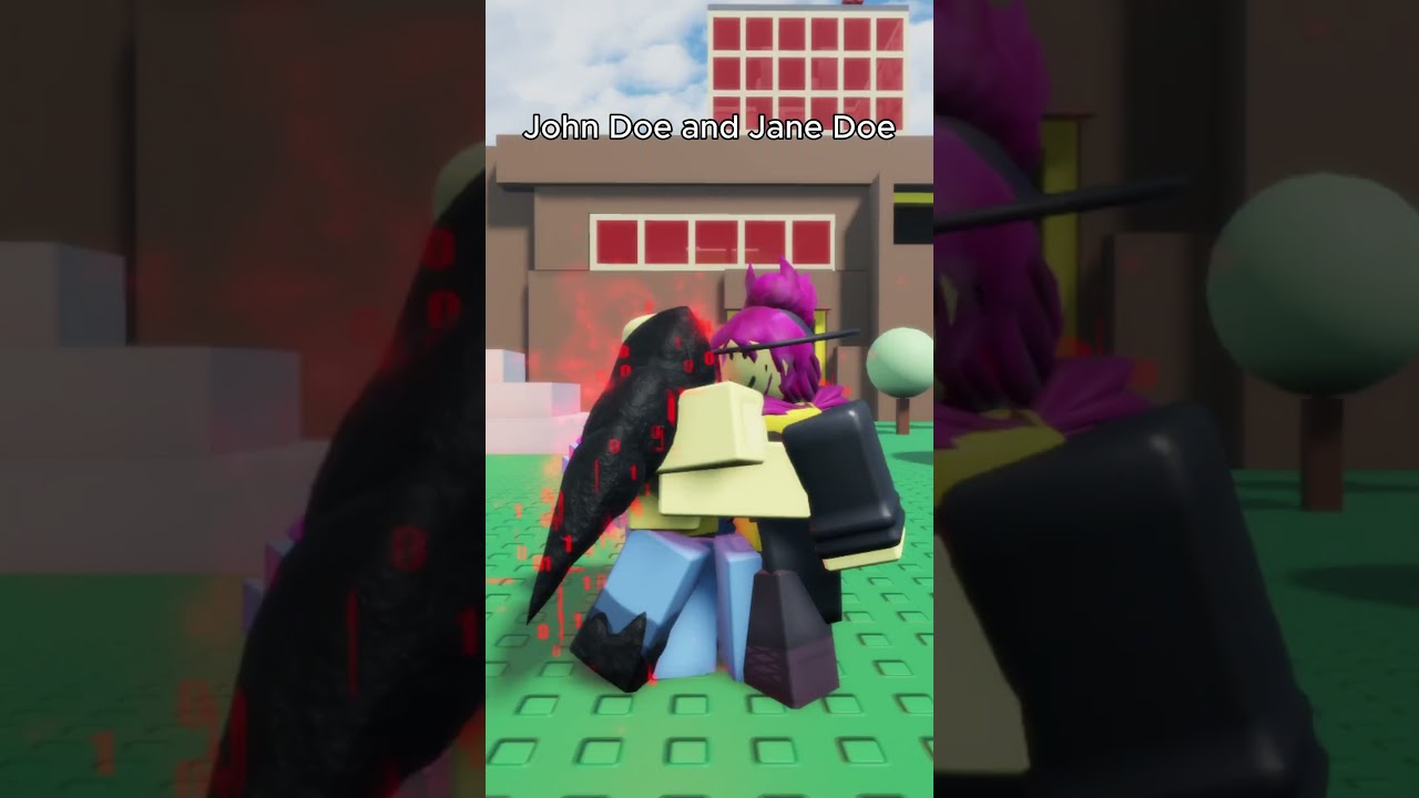 John Doe vs Jane Doe #roblox #robloxanimation