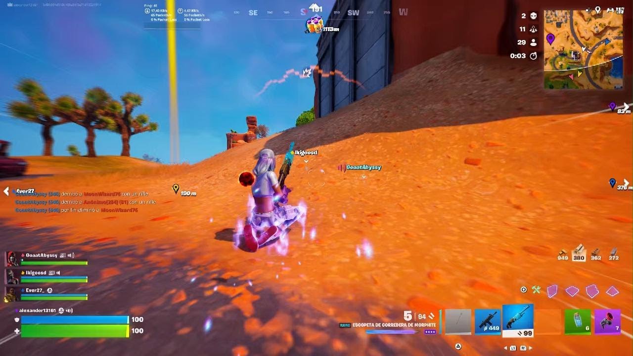 Fortnite wins trio peligro