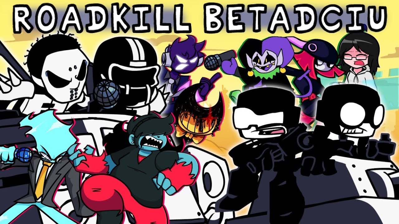 FNF Roadkill but every turn a different cover is used | FNF Roadkill but everyone sings it
