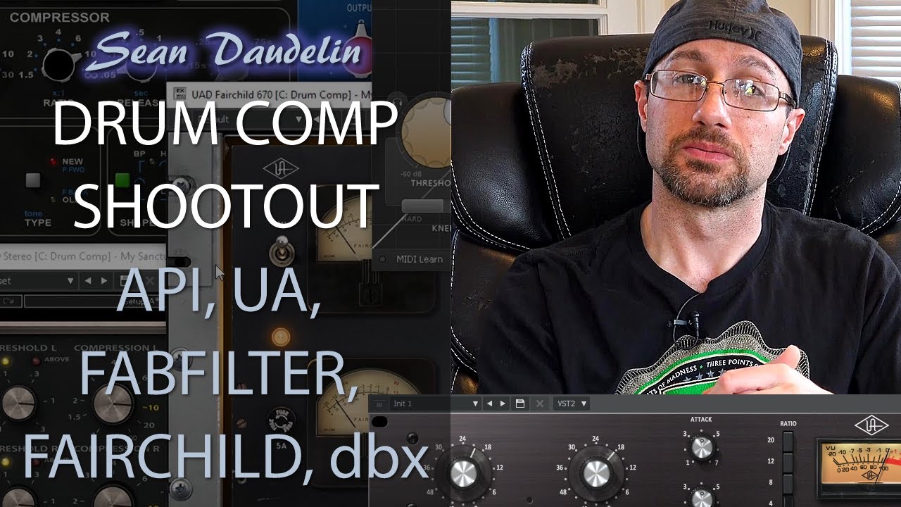 Best Drum Bus Compressors Compared: API 2500 / UA 1176 / FabFilter Pro-C / Fairchild / dbx 160