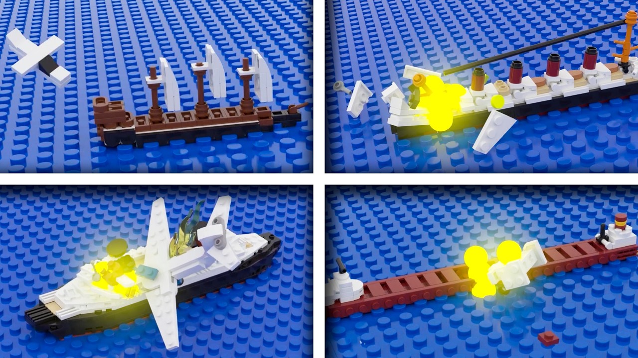 LEGO Ships VS Planes | Animation