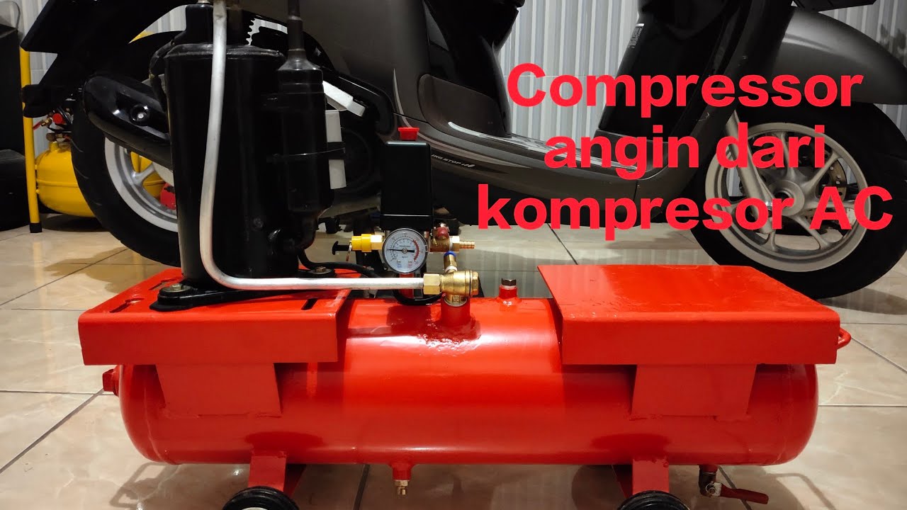 Berapa Lama pengisian kompresor rakitan dari kompresor bekas AC ?