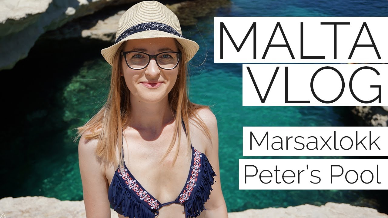 Malta zwidzanie: Marsaxlokk, skaczemy z klifów st. Peters Pool! VLOG #3