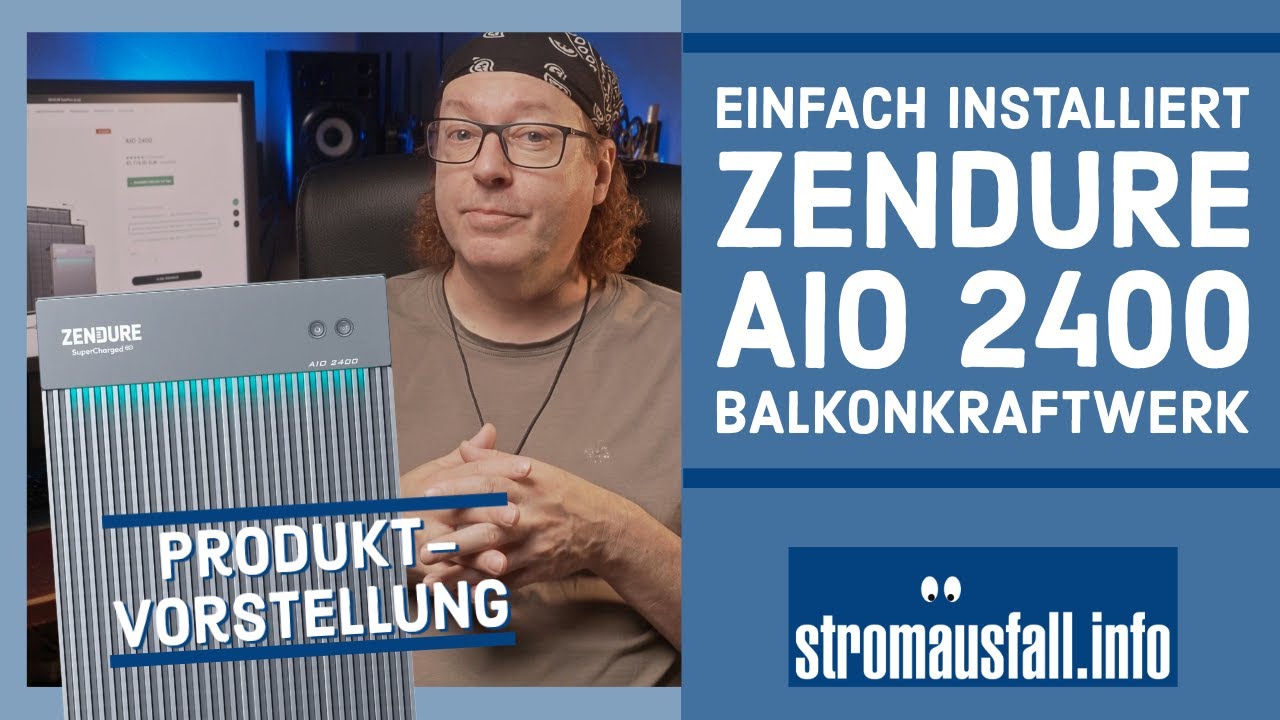 Zendure AIO 2400 Balkonkraftwerk einsteigerfreundlich und leistungsstark