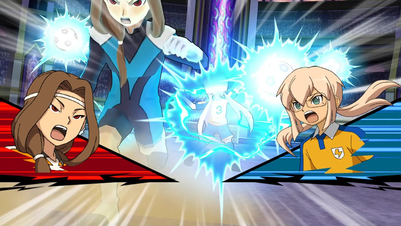 Inazuma Eleven Go Strikers 2013 Xtreme | Random Dark Emperors VS Draft Shinsei Raimon Wii 1080p