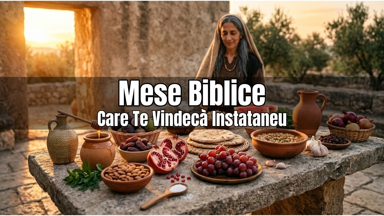20 de mese biblice care te pot vindeca instantaneu