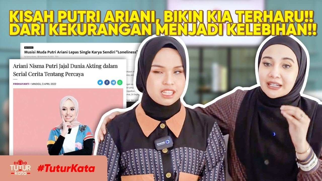 KIA DIBIKIN TERHARU, KISAH PUTRI ARIANI TUNANETRA YANG BANYAK KARYA!!!