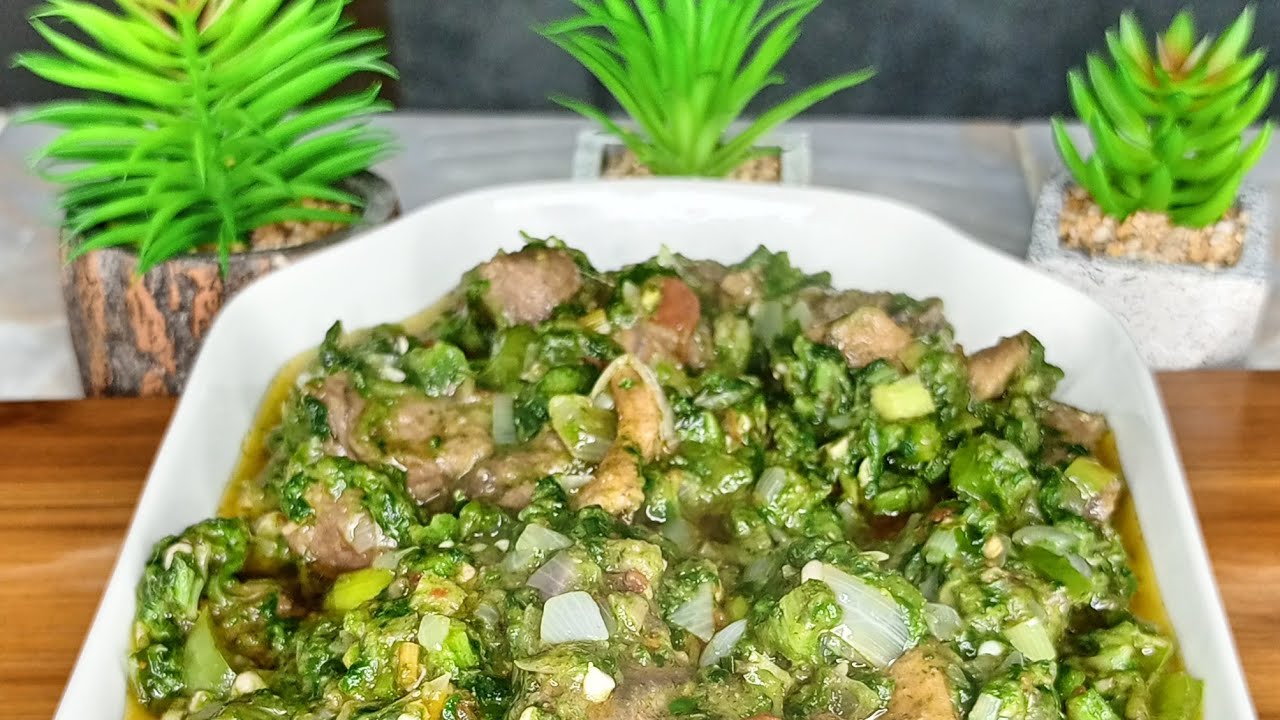 feuilles de tarot vert viande fraîche tripes BUBWÈ saveur viande 🤗