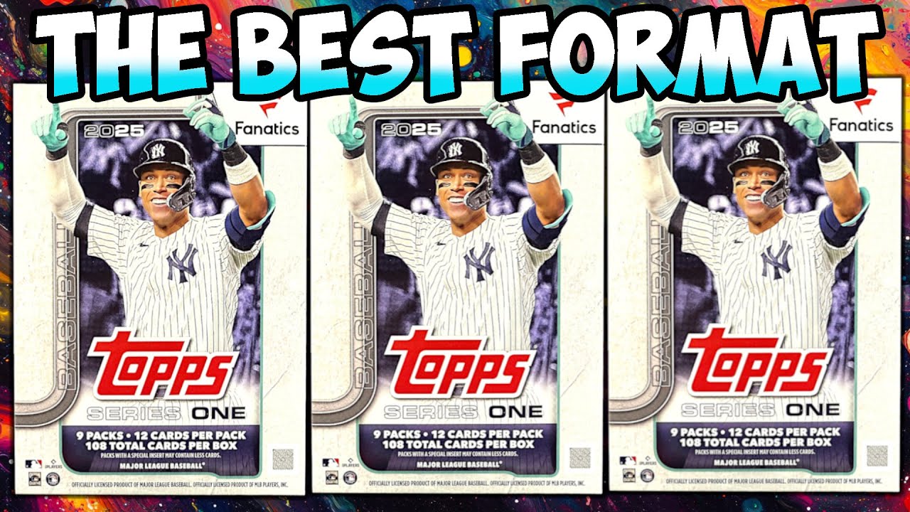 NEW FANATICS BOXES 2025 TOPPS SERIES 1 BASEBALL CARDS