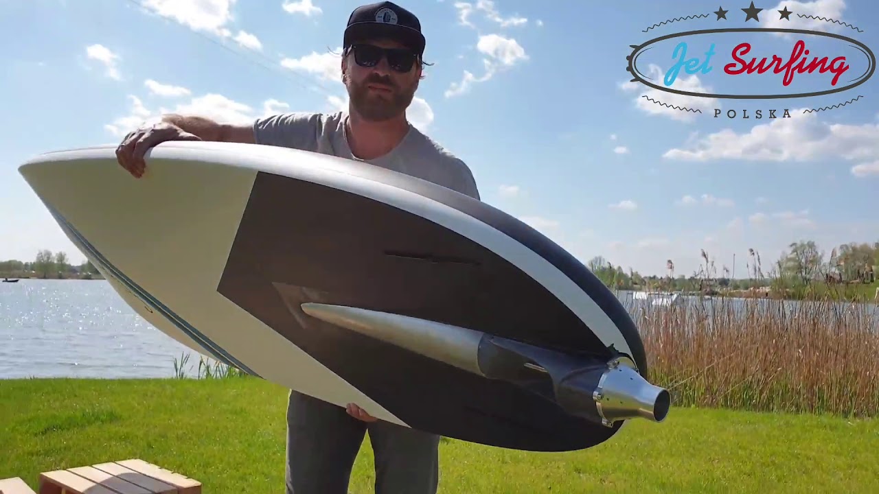 Elektryczna deska Surfingowa z napędem - www.Jet-Surfing.pl - wyciągamy z pudełka