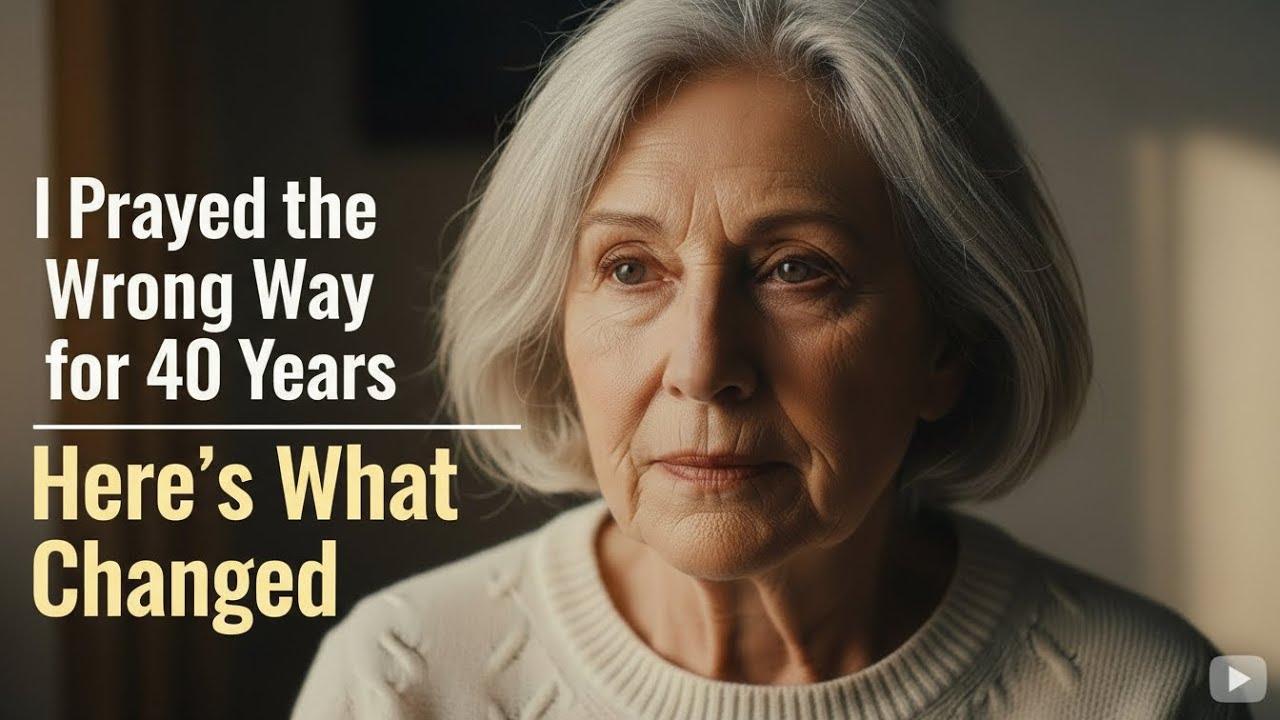 I Prayed the Wrong Way for 40 Years – Here’s What Finally Changed