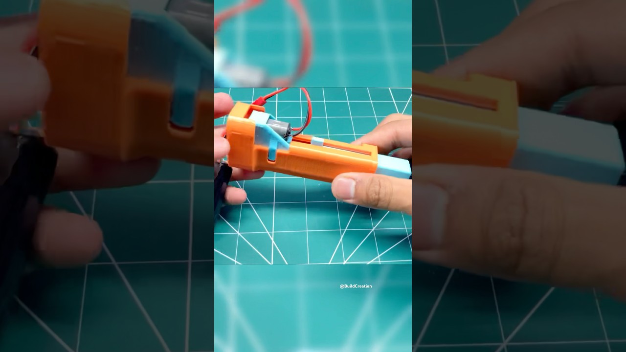 Quick Build video of 3D Printed Linear Actuator #project #3dprint #motor #mechanical