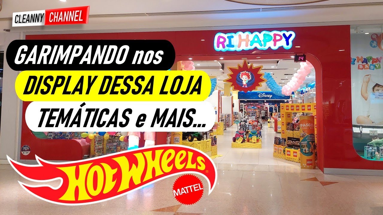 Hot Wheels Hunt: множество тематических экспозиций, памятных вещей и многого другого [PT-BR] Кана...