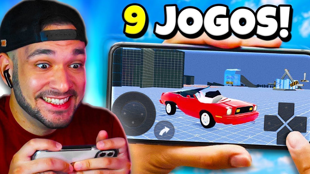 TESTEI as 9 PIORES CÓPIAS de BeamNG.drive para CELULAR (ruim d+)
