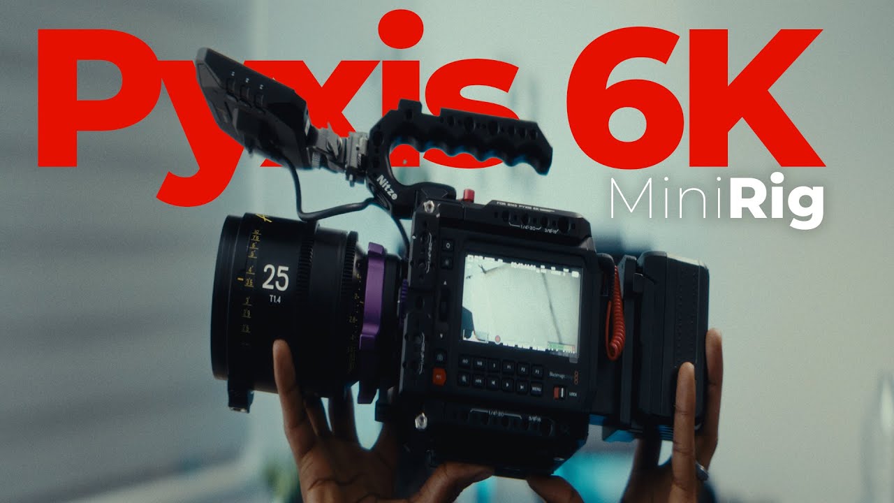 Blackmagic Pyxis 6K/12K Minimal Rig Setup | Essential Build for Filmmakers