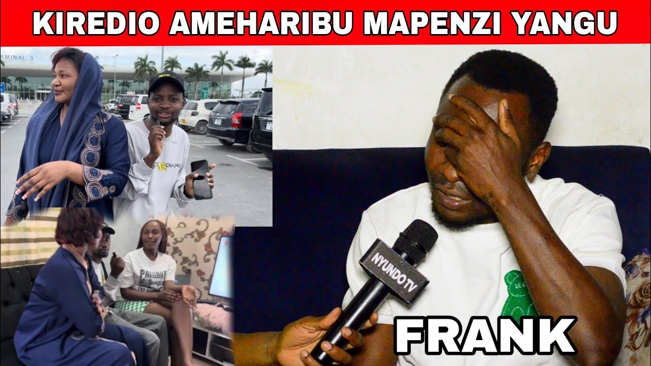 FRANK mpenzi wa DADA WA OMAN amwaga machozi hadharani lawama kwa KIREDIO amevunja penzi.
