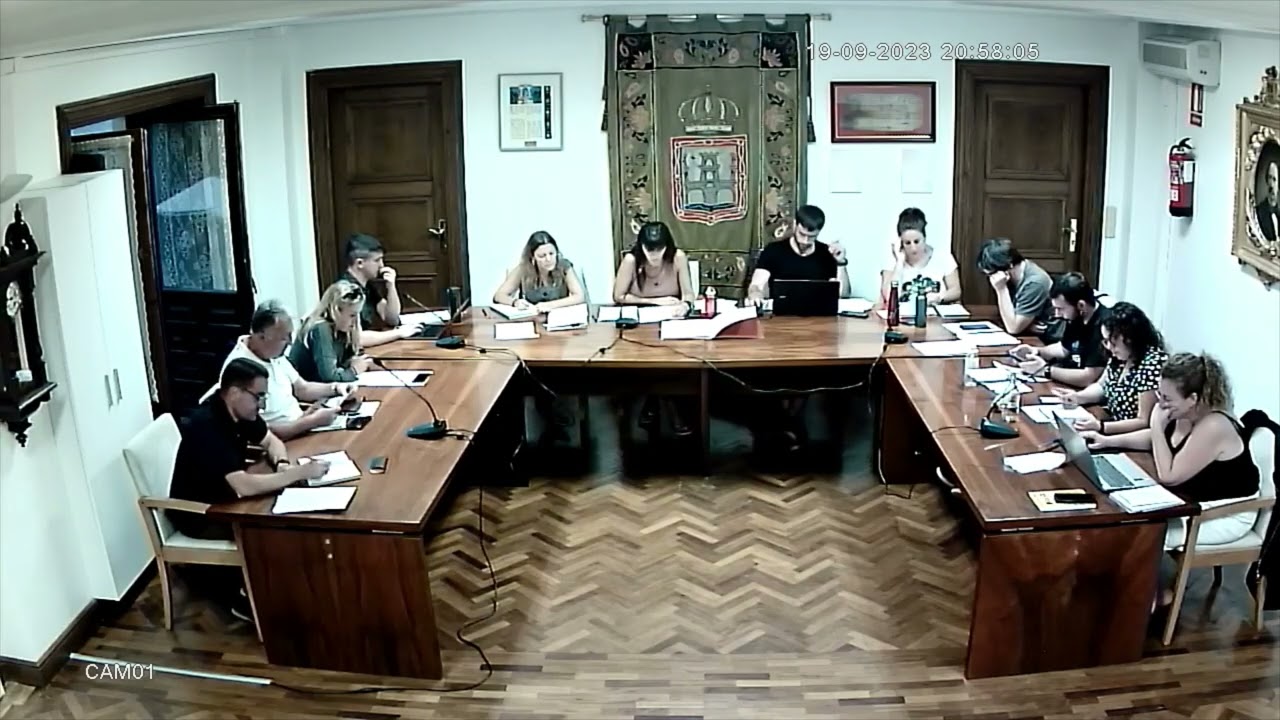 Vídeo pleno ordinario Ayuntamiento Puente la Reina/Gares