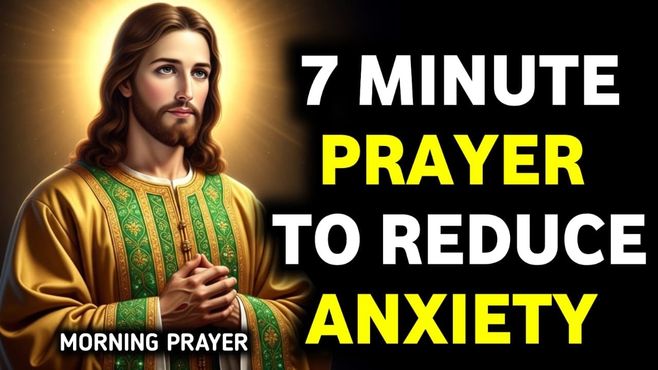 Powerful Morning Prayer To Calm Anxiety & Worry | Morning Prayer God
