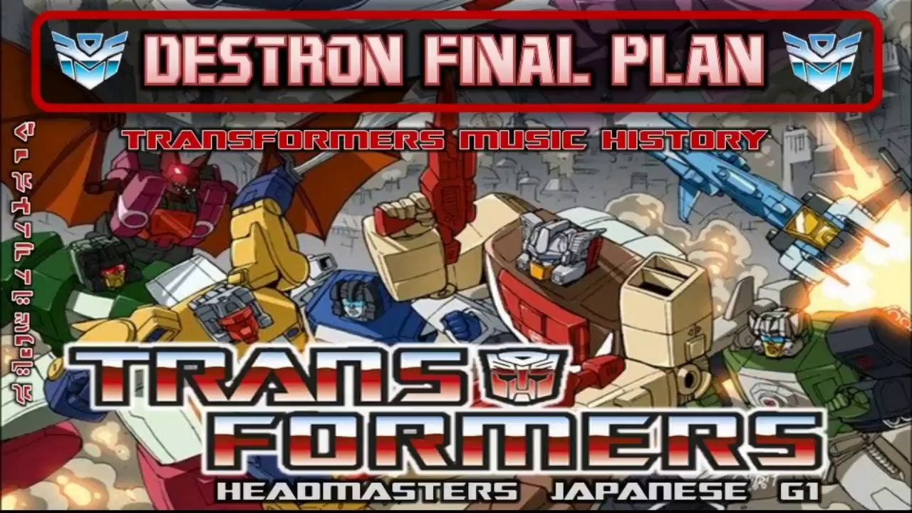 Transformers Headmasters Soundtrack- Destrons Final Plan Goes into Action // Cartoon Soundtrack