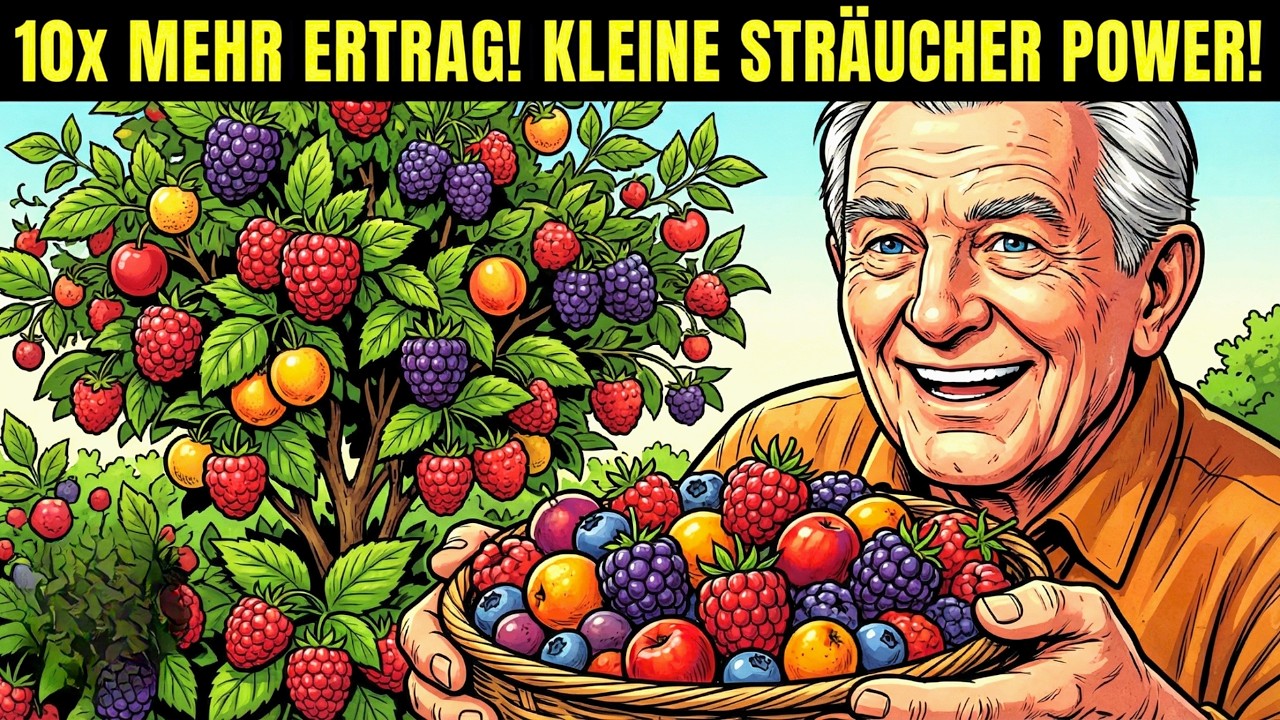 Diese Kleinen Sträucher Liefern 10x MEHR Ertrag Als Obstbäume