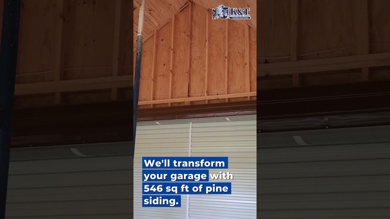 Pine Siding & Cedar Trim Makeover by K&T Custom Builds! 🏡✨
