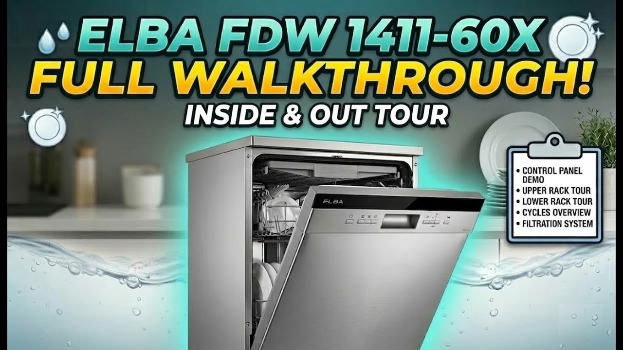 ELBA Dishwasher FDW 1411-60X