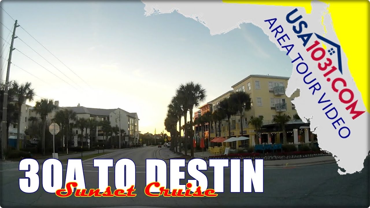 Santa Rosa Beach Florida   Scenic 30A Sunset Drive