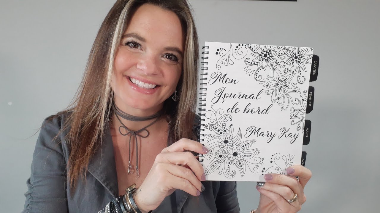 Journal de bord pour conseillère et directrice Mary Kay