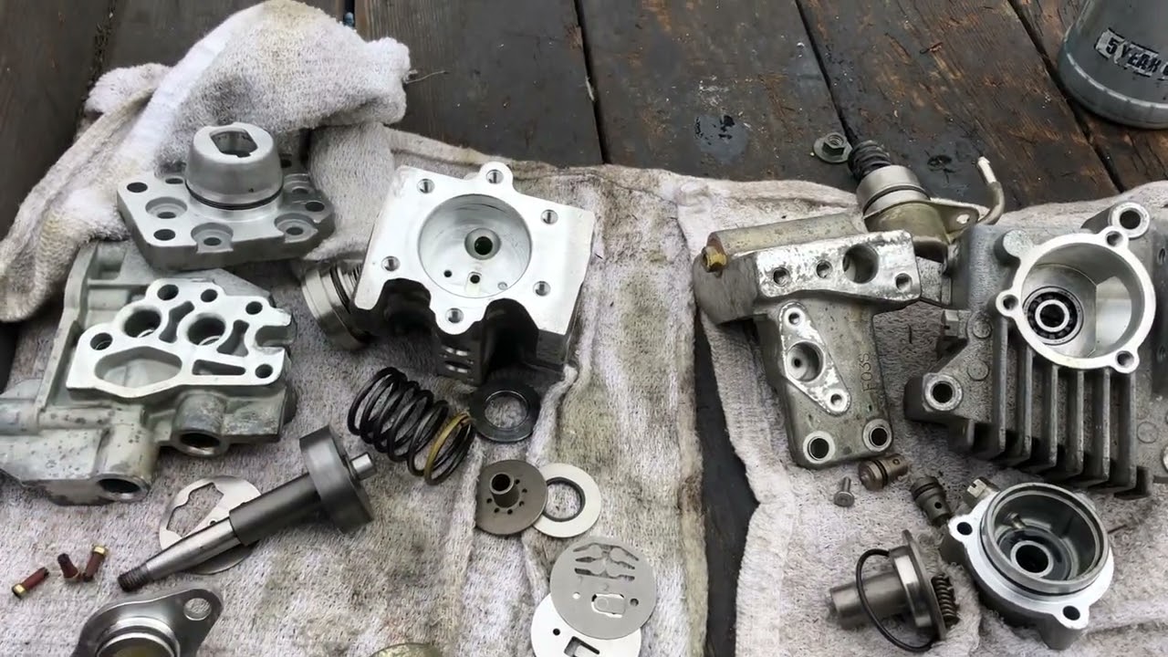 Yamaha HPDI High pressure gear, driven pump, dissection￼