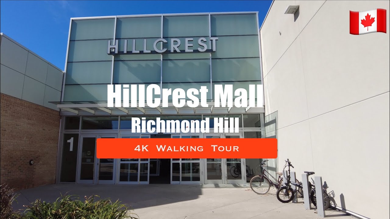 [4K]  Richmond Hill Ontario Walking tour - Hillcrest Mall | #199