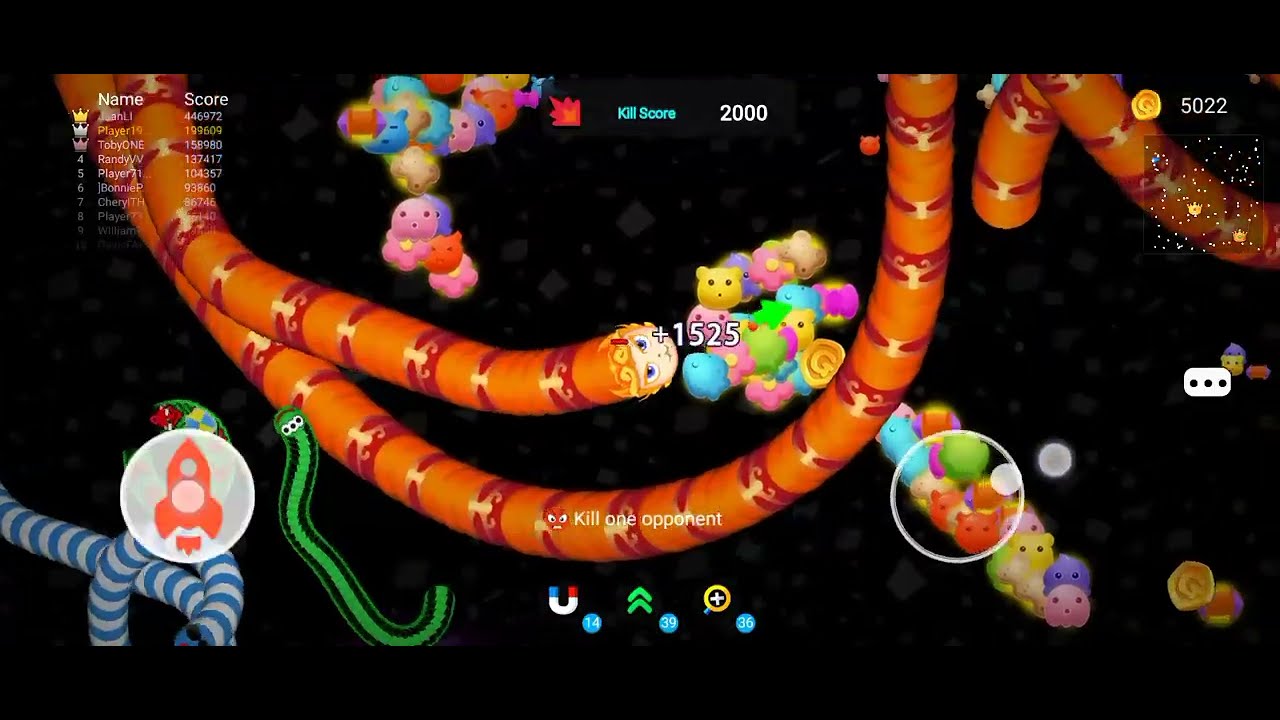 Worm Zone io Game 